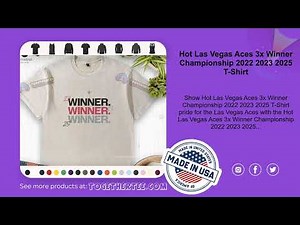 Hot Las Vegas Aces 3x Winner Championship 2022 2023 2025 T-Shirt