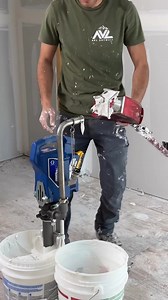 The #graco PowerFill 3.5 is the easiest solution for filling taping and finishing tools, as AVL Drywall LLC confirms. Simply press the button and fill, saving you the hassle, strain, and fatigue of hand pumping. ・・・ Filling my boxes has never been easier than with the Graco powerfill 3.5! After a full day of running angles or boxes it helps that you don’t have to hand pump, ill take anything to have a little less strain on myself. | Graco Inc.