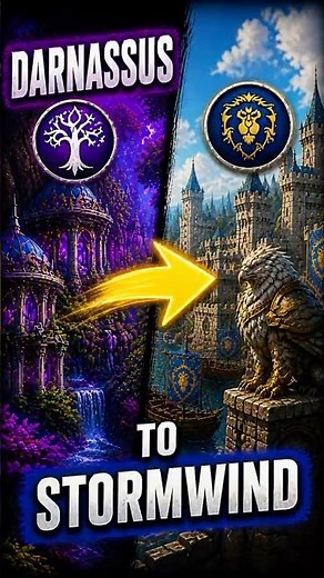 Fastest Way from Darnassus to Stormwind 2026⚡ #worldofwarcraft #gaming #warcraft #wowtips