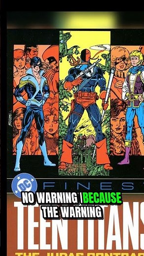 When Deathstroke Destroyed the Teen Titans From the Inside JudasContract #TeenTitans #Deathstroke