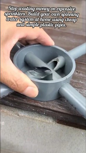 How To Build A DIY PVC Pipe Sprinkler