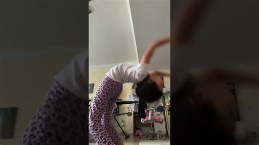 (Day 1) trying to do a back bend kick over