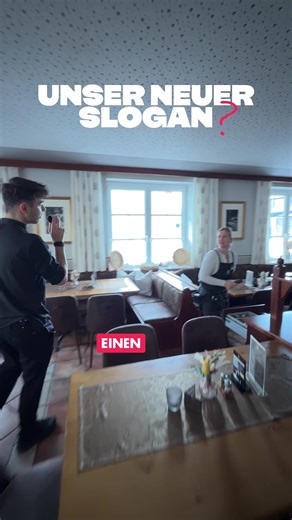 Wir haben unser Team nach einem neuen Slogan für den Gasthof Süss gefragt. Die Antworten... naja, seht selbst! 😂🎤 Habt ihr noch bessere Vorschläge? Schreibt es uns in die Kommentare. 👇
