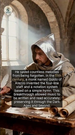 How a Medieval Monk Pioneered Musical Notation