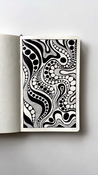 Today’s mental distraction😌 You should definitely try out doodling if you haven’t yet! If you’re remaking doodles from my account you’re welcome to tag me! I would love to see your work🙌🏼 All products in this video are linked in my bio. #fyp #foryou #viral #viralvideo