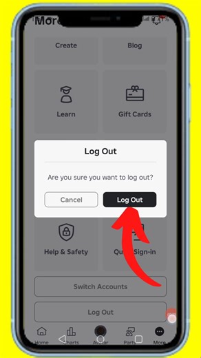 How To logout Roblox account #shorts #roblox #logout #viralshorts #viralreels #viralvideos #trending