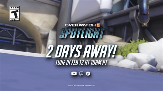 58K views · 522 reactions | It’s almost time, Heroes! Overwatch 2 Spotlight is just TWO days away ✌️ Get a glimpse at groundbreaking PvP changes, new heroes, upcoming cosmetics, and more when you tune in live Feb 12 at 10AM PT ️ | Overwatch | Facebook