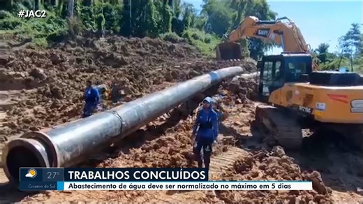 Abastecimento de água deve ser normalizado no máximo em 5 dias em Rio Branco