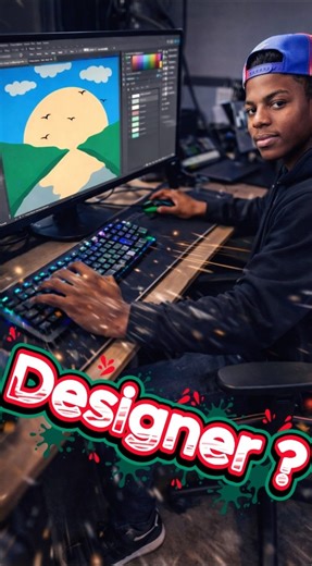 Most Satisfying Illustrator Design Ever 😮‍ #shorts #usashorts