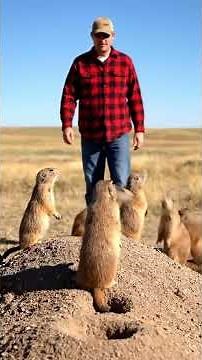 Prairie Dogs: The Hidden Engineers Beneath America’s Grasslands 🐾🌾 (Unbelievable Underground Cities)