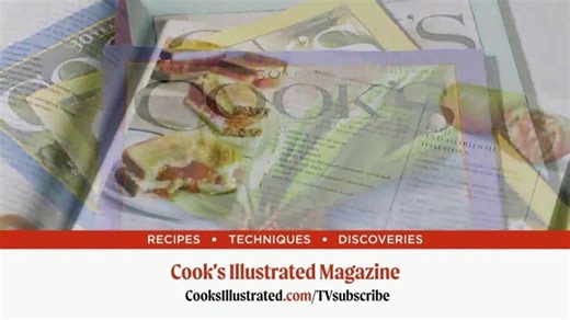 America's Test Kitchen TV Spot, 'Cook's Illustrated Magazine: $19.95'