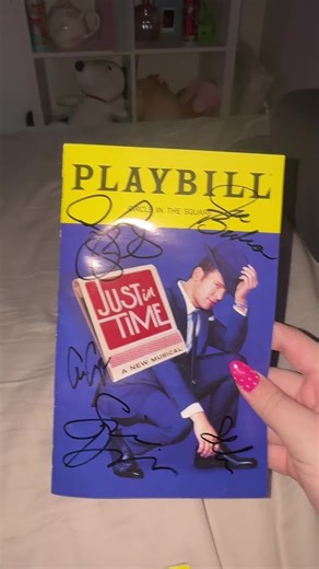 And I’ll be back in march for at least two more!! #justintimebway #basementofwicked #playbill #dreamlover #jonthangroff