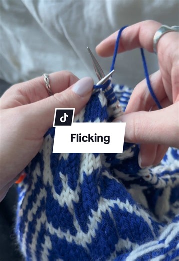 Mastering Flicking Technique in English Knitting
