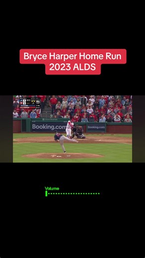 Bryce Harper 3 run HR 2023 ALDS #fyp #foryou #foryoupage #mlb #baseball #sports #bryceharper #philly #braves #phillies #atlanta