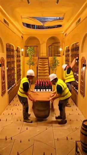 Empty Room → Wine Cellar in 25s🍷🍇✨