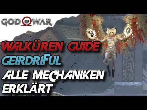 God of War 4 - Valkyrie Guide: Geirdriful, All Mechanics Explained, Kill Quickly - God of War