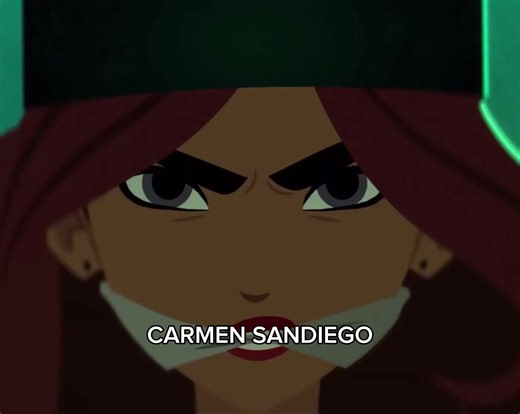 THATS WHAT LEGENDARY CARMEN CHARACTERS DO. #carmensandiego #carmensandiegonetflix #nba #legendaryplayers