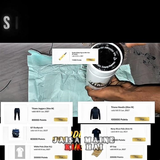 Gujarat titans app rewards 🥰😍 || Use Refer code:"GT-13TPAH" ON TITANS FAM APP 🔥. #cricket #titansfam