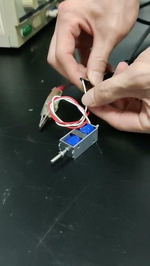 bistable push pull open frame solenoid