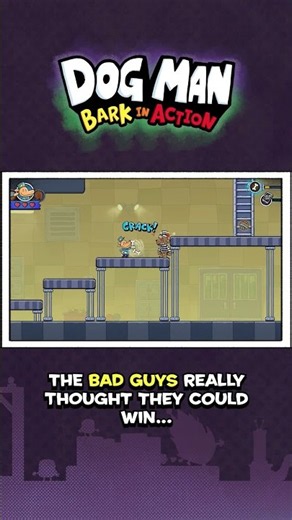 The bad guys really thought they could win in #dogman Bark in Action... 🐶