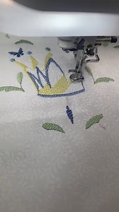 2.5K views · 22 reactions | #repost Quilting Confections "Charlotte couldn't resist stitching out this adorable embroidery design that comes with the Meridian 2! This machine comes with 494 built-in designs ready to stitch." If you're near Windsor, ON, go demo this model at Quilting Confections, otherwise, you can test drive one at your nearest Baby Lock retailer. #babylocksewing #meridian2 #MachineEmbroidery #sewing | Baby Lock USA & Canada | Facebook