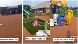 Wedding scatters as bride finds out groom is married with 7 kids, video emerges