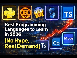 Best Programming Languages to Learn in 2026 (No Hype, Real Demand)