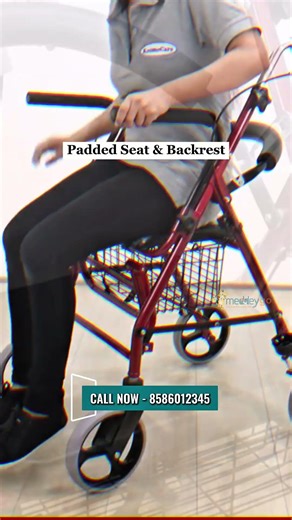Premium Rollator Walker | Mobility Support for Seniors #shortsviral
