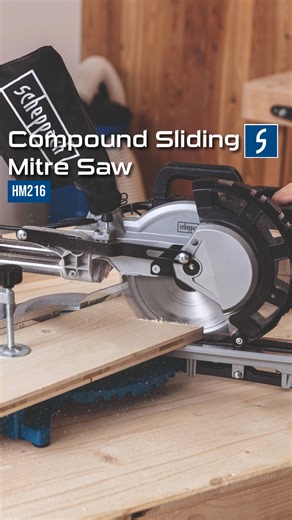 ✨ The Scheppach HM216 mitre saw delivers clean, accurate cuts across wood and plastics, powered by a strong 2000 W motor and smooth 4,900 rpm blade speed. With adjustable mitre and bevel angles, laser-guided cutting, and a sliding function for wider workpieces, it’s built to help you work precisely and with confidence. Scheppach, made for your project. 🛒 Mitre Saws | Scheppach Shop 💙 Free* next day delivery UK wide! #ScheppachUK #MitreSaw #WoodworkingTools #Workshopessentials #Diy #Constructio