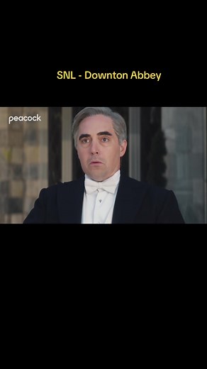 On the edge of my seat 🫣 @Saturday Night Live - SNL is streaming on Peacock #DowntonAbbey #SNL #SaturdayNightLive