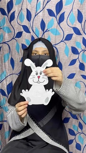 How to make rabbit 🐇 paper craft shoot video idea #shorts #craft #youtubeshorts #viral #trending ￼