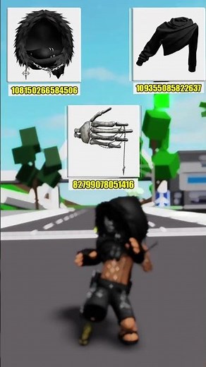 IDEIA DE SKIN MANDRAKE GRÁTIS COM ITENS 3D NO BROOKHAVEN