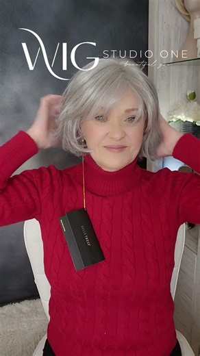 New! Marni by BelleTress in the color Iced Oyster Gray. ‪@WigStudio1‬ #wigstudio1