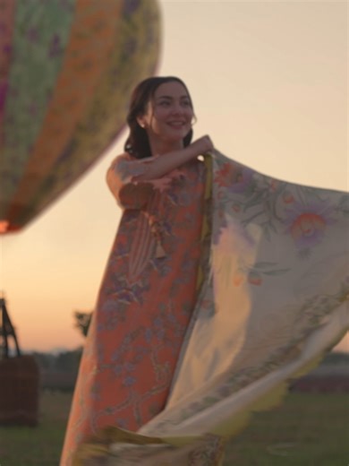 SPRING SUMMER'26 - READY TO STITCH A red door opens, and Spring Summer unfolds☀️ From blooming fields to cool blue waterfalls, she drifts with unrushed joy and a quiet confidence — carried by light fabrics, gentle colour and a quiet sense of ease. Embracing the happiness of a true Spring Summer escape. Discover Spring Summer'26 Ready to Stitch now in-stores & online. (Alkaram, Alkaram Ready to Stitch, Alkaram Unstitched, Alkaram Spring Summer Ready to Stitch, Alkaram Spring Summer Unstitched, Sp