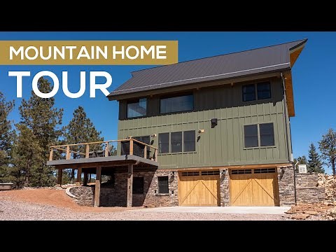 Post and Beam Kit Home in the Mountains