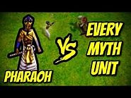 PHARAOH vs EVERY MYTH UNIT - Age of Mythology