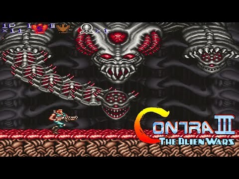 Contra III: Aliens Wars [SNES] 1992 LongPlay