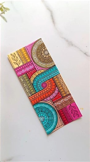 DIY Bookmark That Took Hours 😍💗✨ #artsyjayas #satisfying #shorts