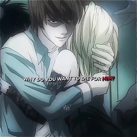 Love is Overrated Edit - Light and Misa Hugging | Death Note Romance