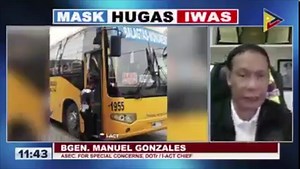 2.2K views · 8 comments | Transportation Assistant Secretary for Special Concerns and Inter-Agency Council for Traffic (IACT) chief, retired Brig. Gen. Manuel Gonzales, says Tuesday, October 5, 2021, that 419 "colorum" vehicles were apprehended by his agency since January and that their campaign against the illegal transport operation is continuous./kga | INQUIRER.net | Facebook