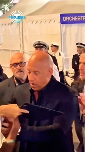 Vin Diesel arrives at The Fast and the Furious screening at the 79th annual Cannes Film Festival.