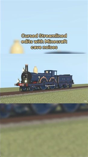 Cursed Streamlined edits with Minecraft cave noises #streamlined #roblox #train