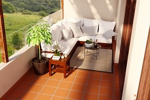 Las baldosas de barro son un material muy versátil para revestir...