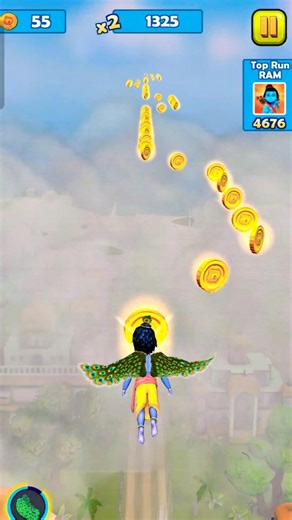 Hanuman Chalisa | Little krishna Fly 🕊️Run Gameplay🤯