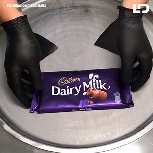 10M views · 274K reactions | Cadburys Dairy Milk Chocolate Ice Cream Roll  Credit: youtube.com/c/IceCreamRolls | Liam Dineen | Facebook