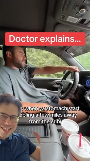 Zachary Rubin, MD on Instagram: "What to do if you have to poop while driving. #poop #driving #doctor"