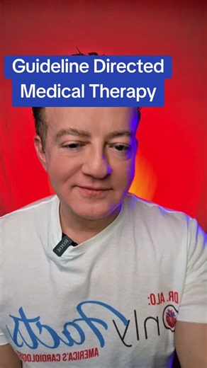 What is guideline directed medical therapy? What is GDMT? #medicine #doctor