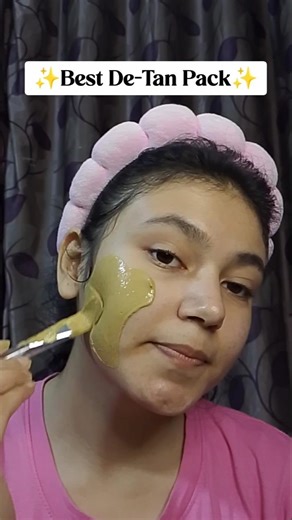 Best De Tan Pack ✨ #shorts #youtubeshorts #skincare #fyp #beauty #skincareroutine #viral #shortsfeed