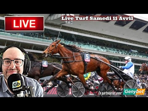 🔴🏇Live Turf du 11/04/2026 : Vincennes, Bordeaux, Aintree et Fontainebleau. Q+/SuperT5 à 15h15🔴🏇