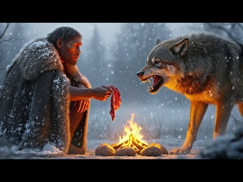 How Caveman Befriended Wolves To Survive Freezing Winters | Boring Caveman